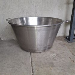 Large Cazo (Cazo para Carnitas), Stainless Steel