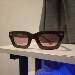 Cherry Swinger's Chocolate Brown Sunglasses 