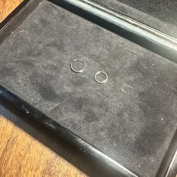 14k Gold And 925 Silver Nose Rings 