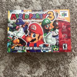Mario Party 3 For Nintendo 64