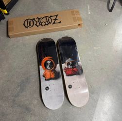Zero x South Park Skateboard Decks Burman + Kanaan NEW Sealed