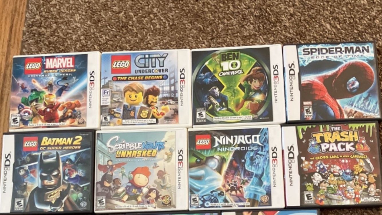 Nintendo 3DS And DS Games $5 Each