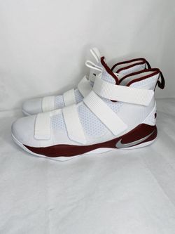 Men's Nike LeBron Soldier XI TB Basketball White Team Red Sz 17( 943155-100). Shipped with USPS Priority Mail. Brand new without original box 100% a