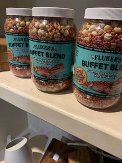 DBDPet Fluker's Buffet Blend Juvenile Bearded Dragon Veggie Variety Freeze Dried Food 5oz -