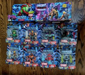 He-Man Brand New Figures - 10 Total!