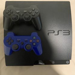 PS3 - Includes Controllers + Games (MISSING CORDS)
