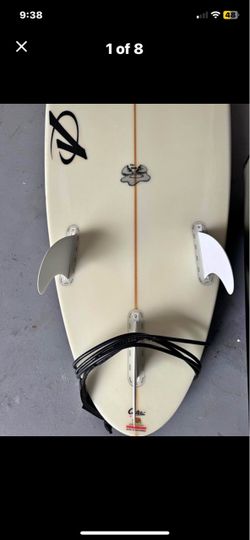 Sweet 7’ California Vernor Egg fun shape surfboard   41 liters