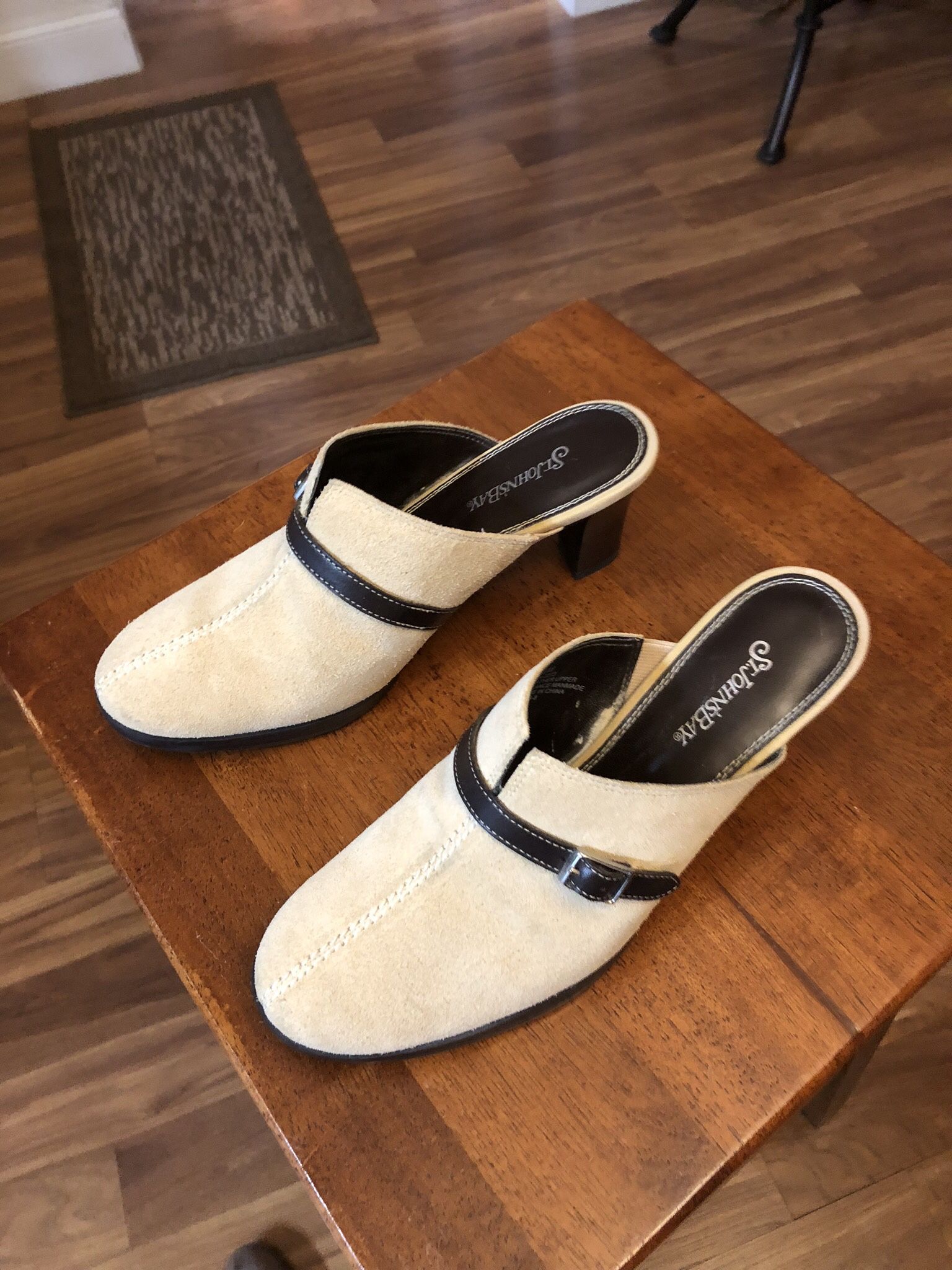   MULE SHOES ….SIZE  6  1/2 ….by $5