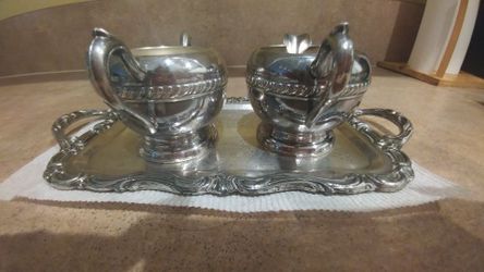 Silver coffe set