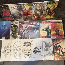 Comic Book Ratio And Exclusives Lot! 17 Books!