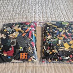 12.5 Pounds Of Assorted Lego Bricks