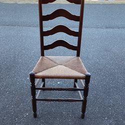 Antique Ladderback Chair 