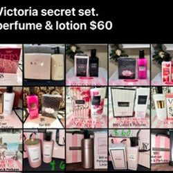 New Vs Perfume & Lotion Sets $60 Pu75216