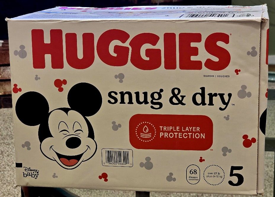 Huggies Size 5 Diapers
