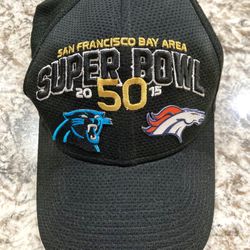 NFL San Francisco Bay Area 2015 Super Bowl 50 Panthers vs. Broncos  - New ERA 9 Forty Adjustable Cap Hat