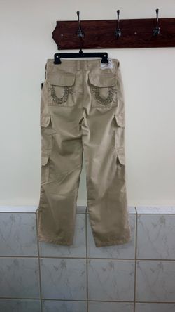 True Religion Cargo Khaki Pants