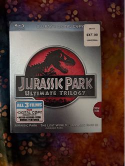 Jurassic Park blue -ray and digital .