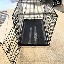 medium wire kennel crate