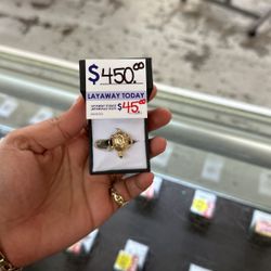 14k Turtle Ring 3.9 Grams Size 7 