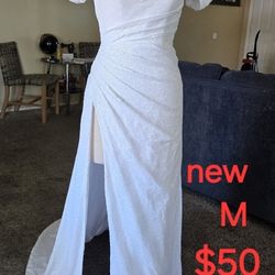 Prom Dress Wedding Dress White Dress