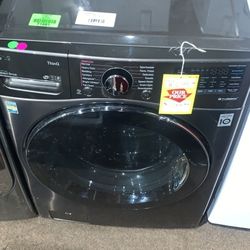 LG WMHBA 27 in. 4.5 cu. ft. Washer Dryer Combo All In ONE 9 