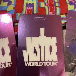 Justin Bieber VIP Pass Justice Tour Gift Box
