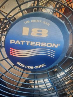 Patterson 18" Industrial Fan