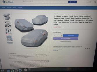 Ezyshade Truck Cover For Full Size Trucks