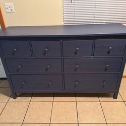 IKEA blue Hemnes dresser 8 drawe