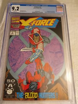 Force #2 CGC 9.2 (Marvel 1991) - 2nd Deadpool Appearance