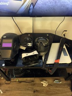 Paint Ball Mask Welder Mask Knife Vr 