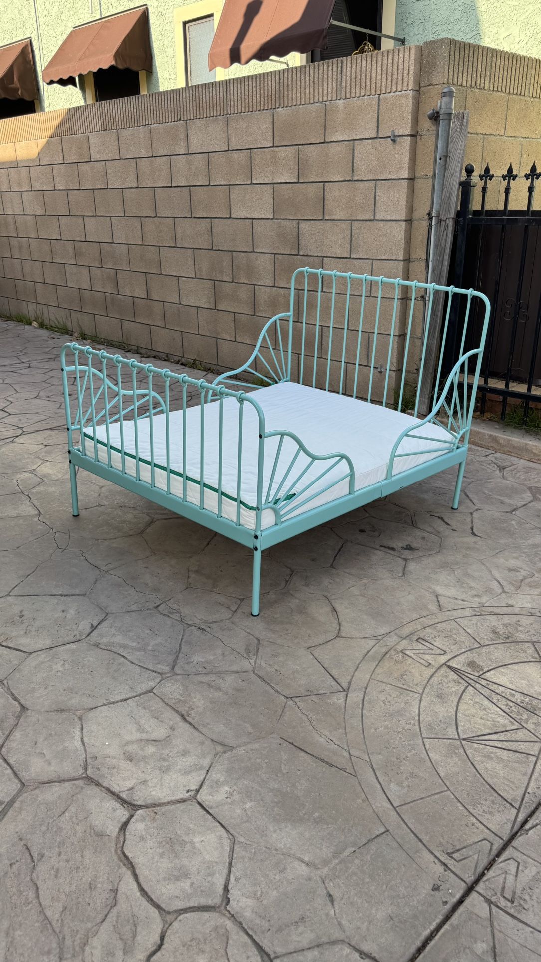 Toddler / Twin Size Bed With Mattress