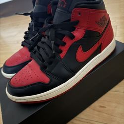 Mid Banned Jordan 1s