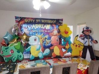 Pokemon  Cut Out & Birthday supplies