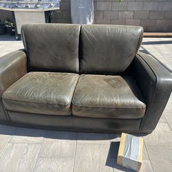 Leather Couch/Loveseat