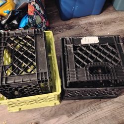 4 Crates $2each