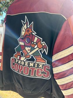 ARIZONA COYOTES HEAVY LEATHER JACKET