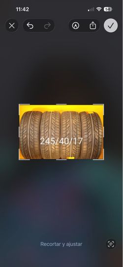 245/40/17 Tires – Set of 4