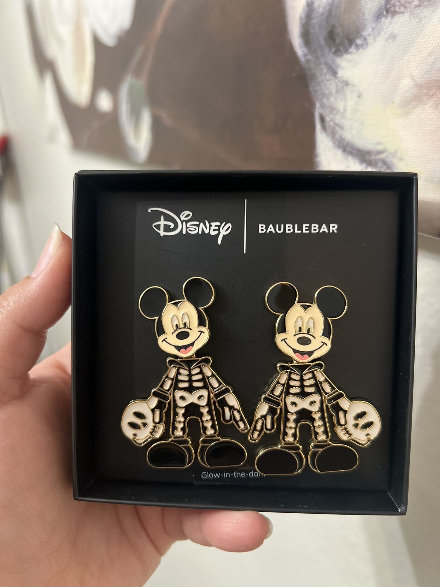 Halloween Baublebar Mickey Earrings