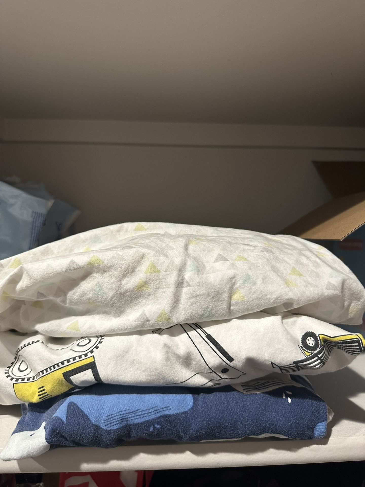 Three Standard Crib Sheets