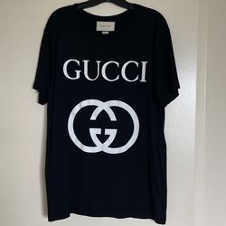 Men’s Gucci Oversize T-Shirt With Interlock G