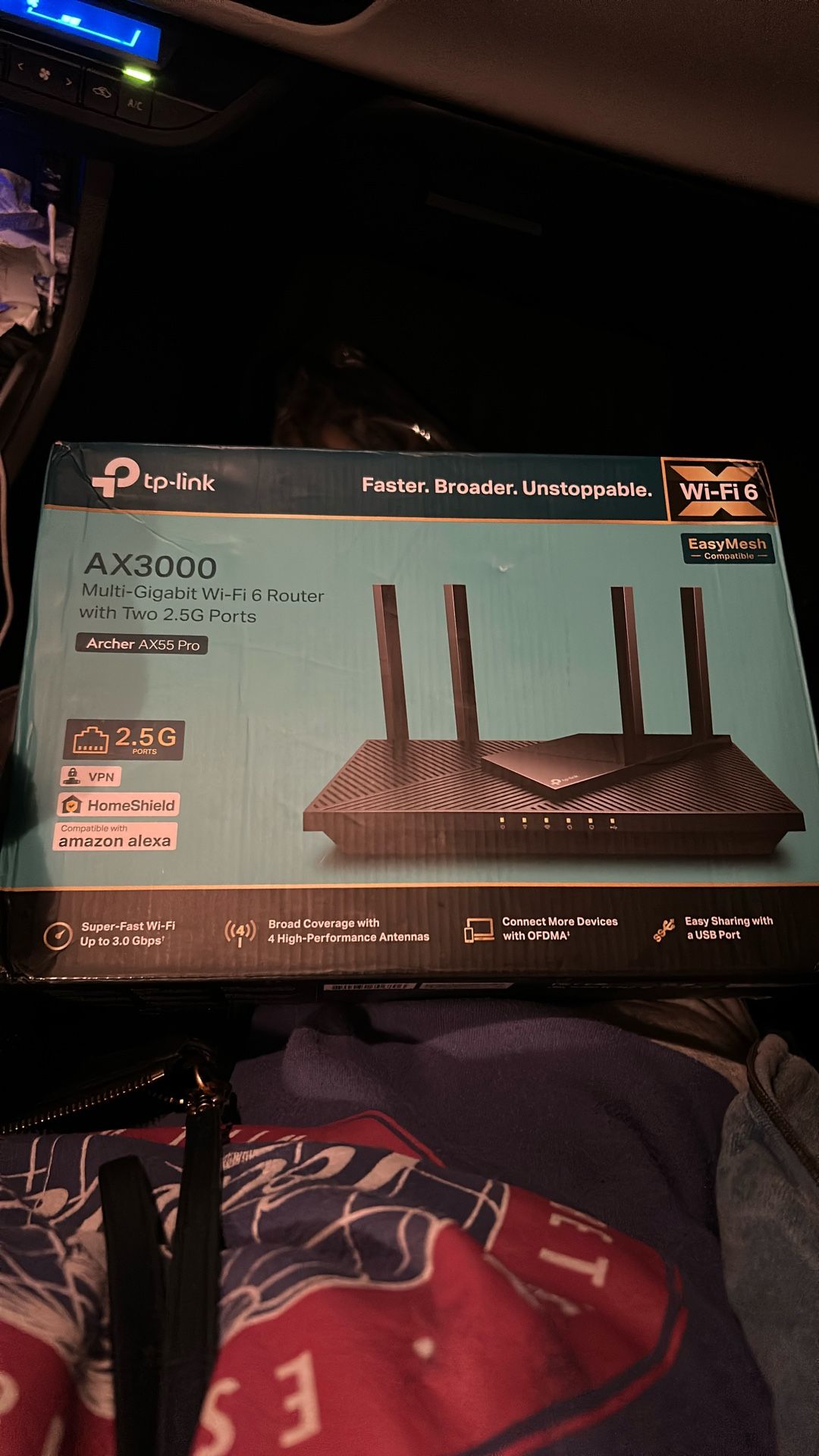 TP-LINK AX3000 Multi-gigabit Wifi Router With Two 2.5g Ports