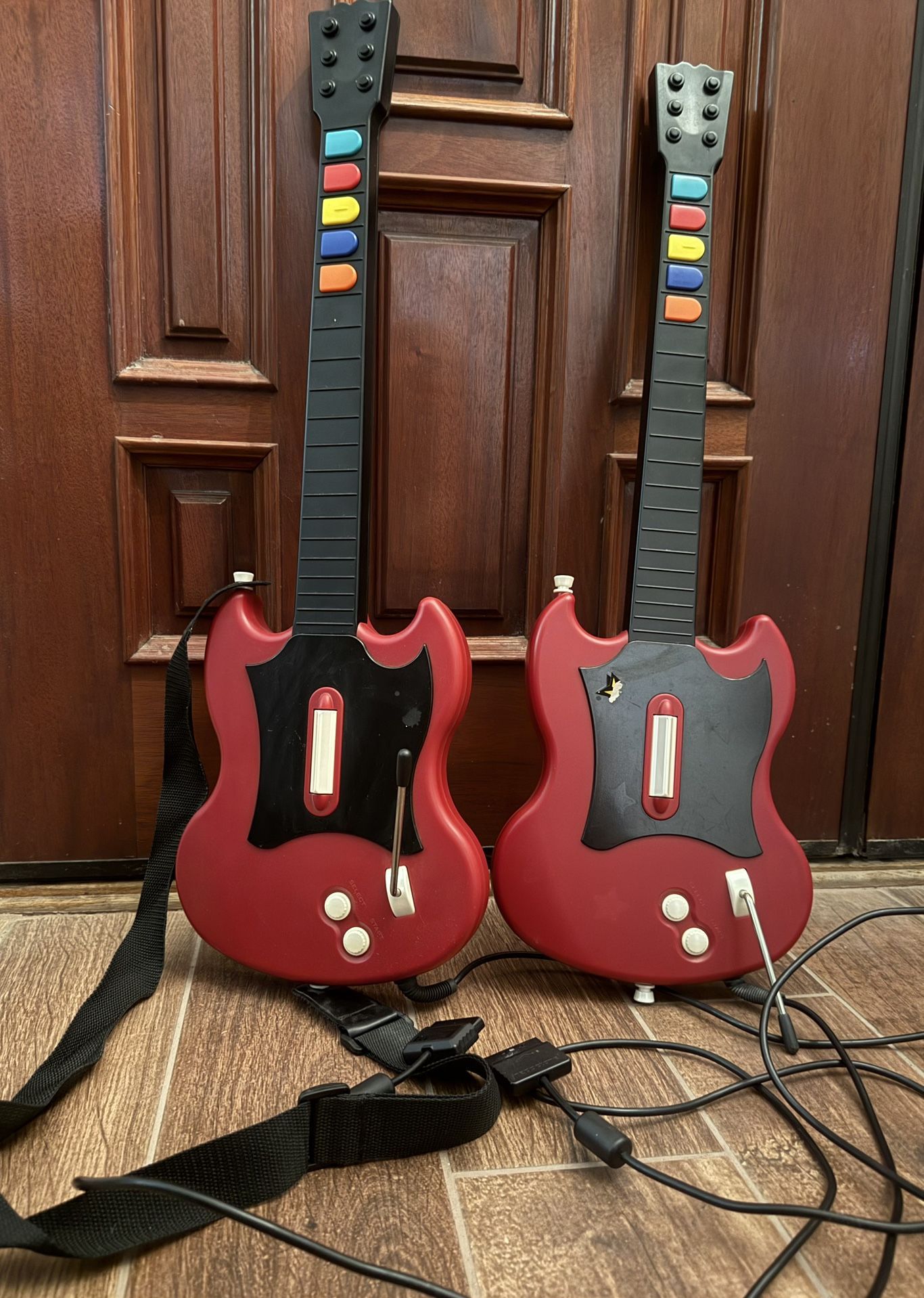 PS2 Guitar Hero Guitars