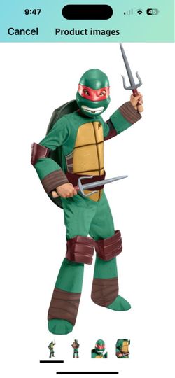 New Teenage mutant Nija Turtel costume Raphael