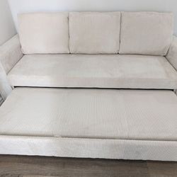 New 85x57 sleeper couch / free Delivery