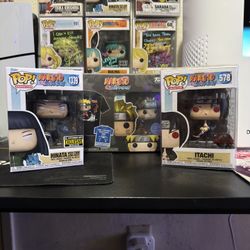 Funko Pop Naruto lot (Sealed) (Exclusives)
