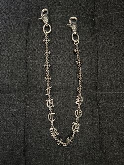 Chrome hearts wallet chain