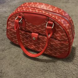 Red Goyard Hand Bag