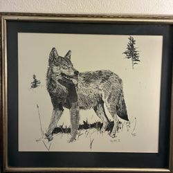 Wolf Painting 