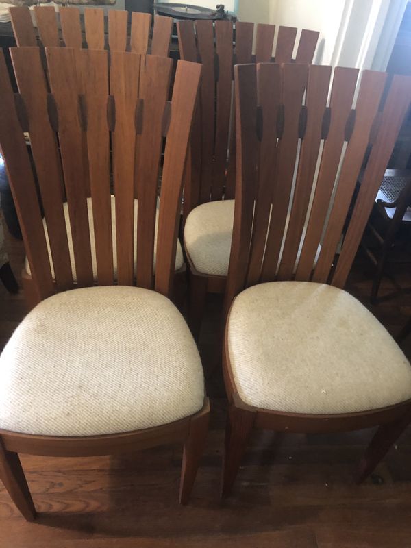 4 Teak Chairs for Sale in Jacksonville, FL - OfferUp
